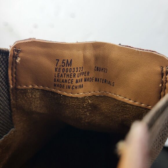 KORK-EASE Shirome croc embossed leather Chelsea Boot Dark Brown 7.5M - Picture 13 of 13